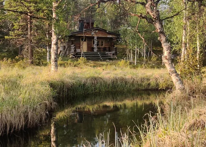 Kivakko Saariselaen Paratiisi - Oma Ranta & Sauna 木屋 *