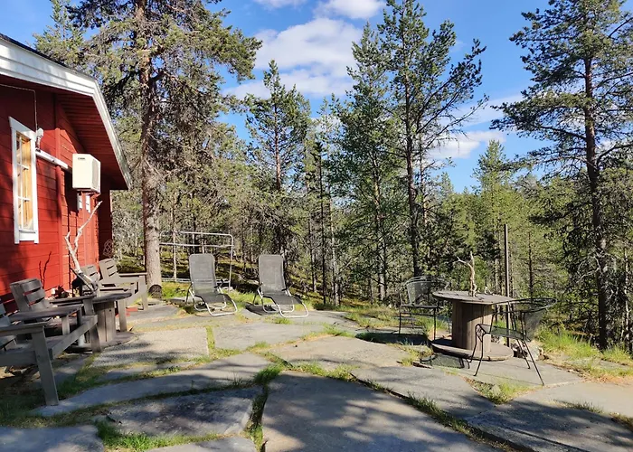 木屋 Kivakko Saariselaen Paratiisi - Oma Ranta & Sauna