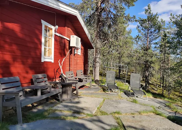 Kivakko Saariselaen Paratiisi - Oma Ranta & Sauna Chalé Saariselka