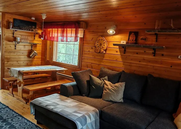 木屋 Kivakko Saariselaen Paratiisi - Oma Ranta & Sauna